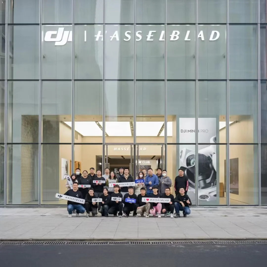 Blueview's Latest Store Lighting Project: Hasselblad & DJI Fusion Store!